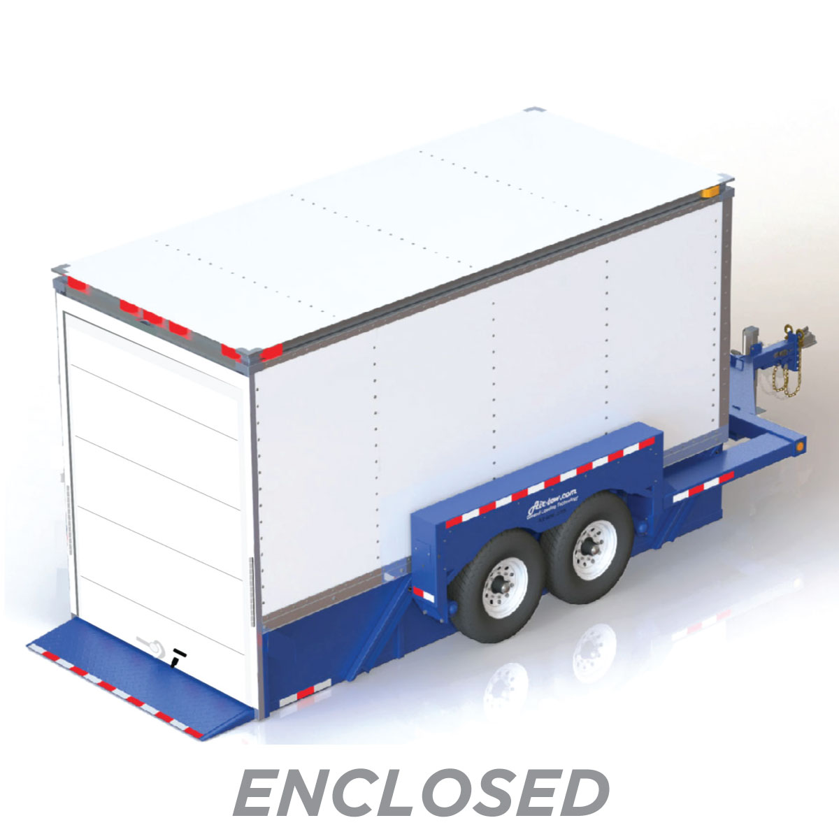 Air-Tow Drop Deck Enclosed Trailers