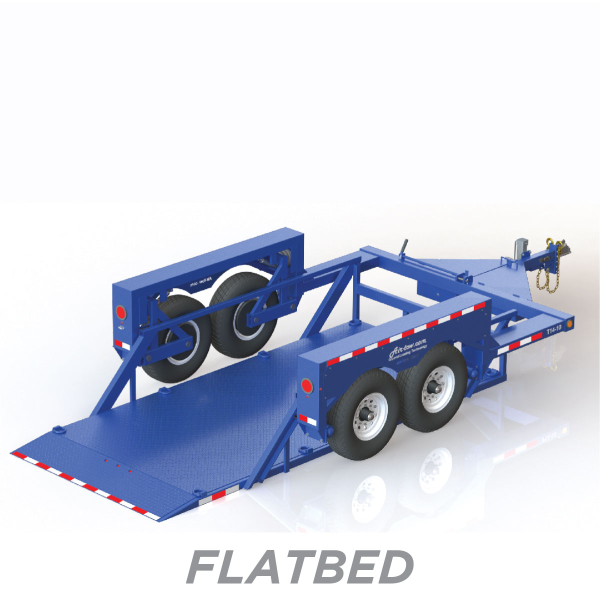 Air-Tow Drop Deck Flatbed Trailers