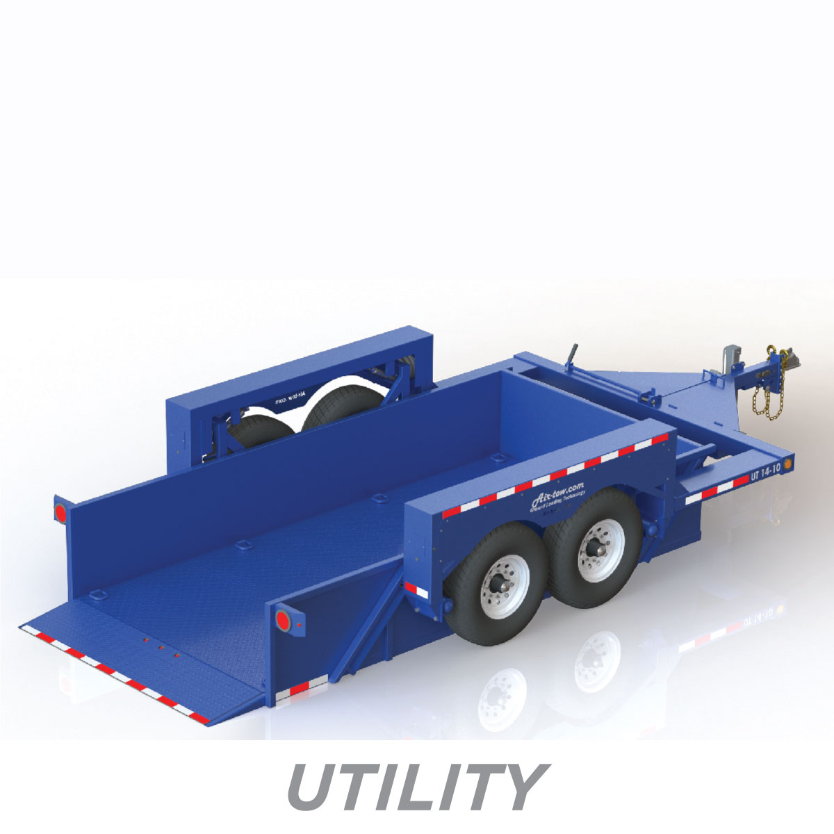 Air-Tow Drop Deck Utility Trailers