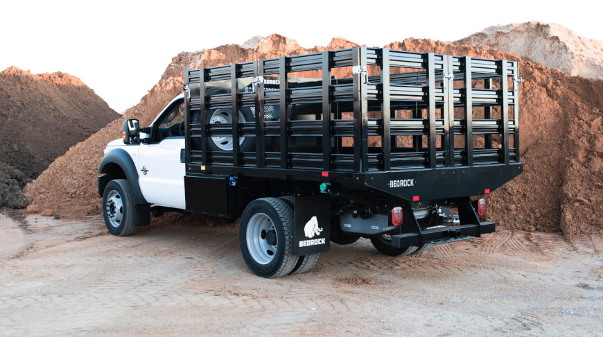 Bedrock Truck Beds - Limestone Flatbed