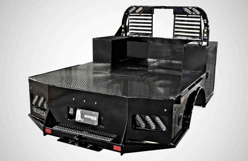 Bedrock Truck Beds - Granite+ Skirted Flatbed