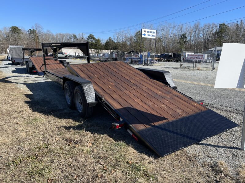 2024 Quality of OH 7x24 Gooseneck Equipment Trailer 60/40 Tilt 17K GVWR - - Image 2