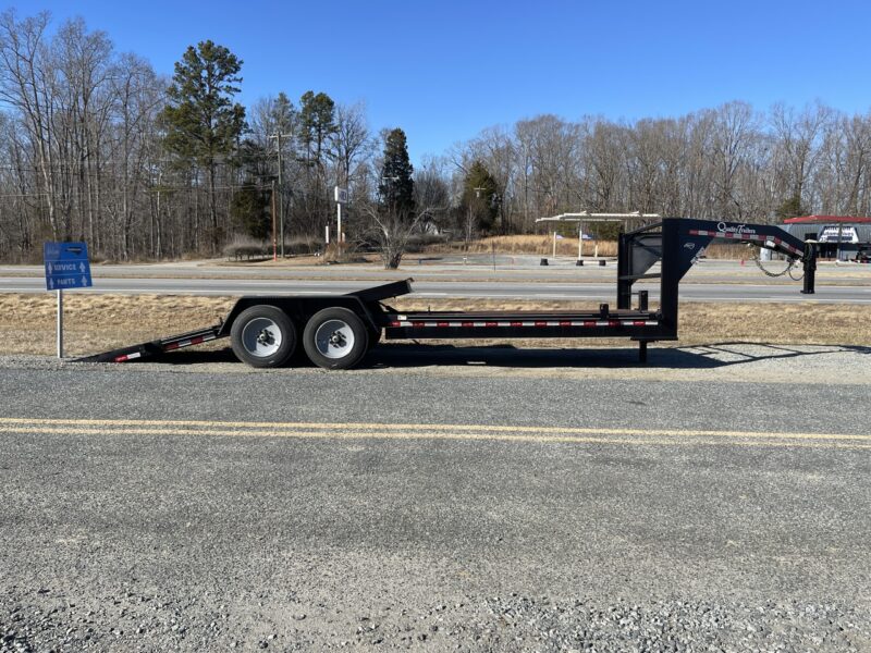 2024 Quality of OH 7x24 Gooseneck Equipment Trailer 60/40 Tilt 17K GVWR - - Image 3