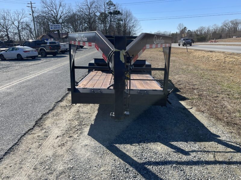 2024 Quality of OH 7x24 Gooseneck Equipment Trailer 60/40 Tilt 17K GVWR - - Image 9