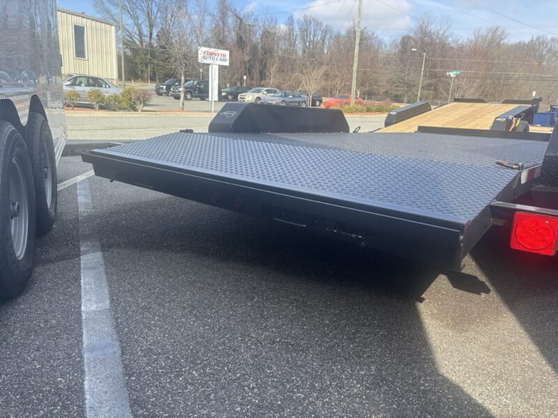 2025 Nolan Manufacturing 7x16 Car Hauler Trailer Metal Deck 7K GVWR - - Image 4