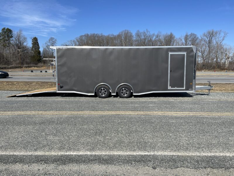 2024 Stealth Aluminum 8.5x24 Enclosed Trailer Flat Nose Ramp Torsion 10K GVWR - - Image 11
