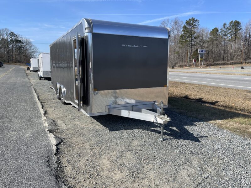 2024 Stealth Aluminum 8.5x24 Enclosed Trailer Flat Nose Ramp Torsion 10K GVWR - - Image 9