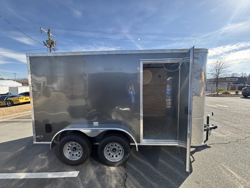 2025 Arising Industries 6x12 Enclosed Trailer STD Ramp 7K GVWR - Image 4