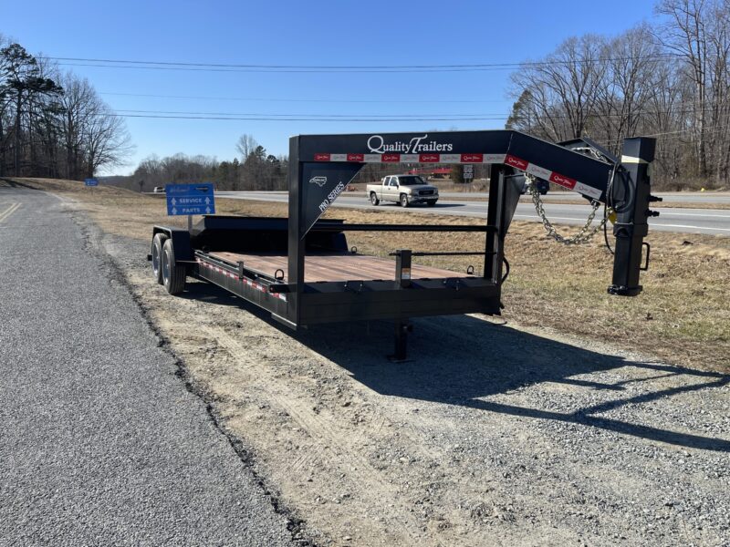 2024 Quality of OH 7x24 Gooseneck Equipment Trailer 60/40 Tilt 17K GVWR - - Image 8