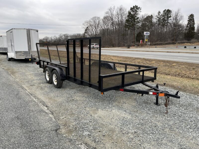 2002 Este USED 7X16 Utility Trailer Side Gate 7K GVWR for sale in Thomasville - Image 5