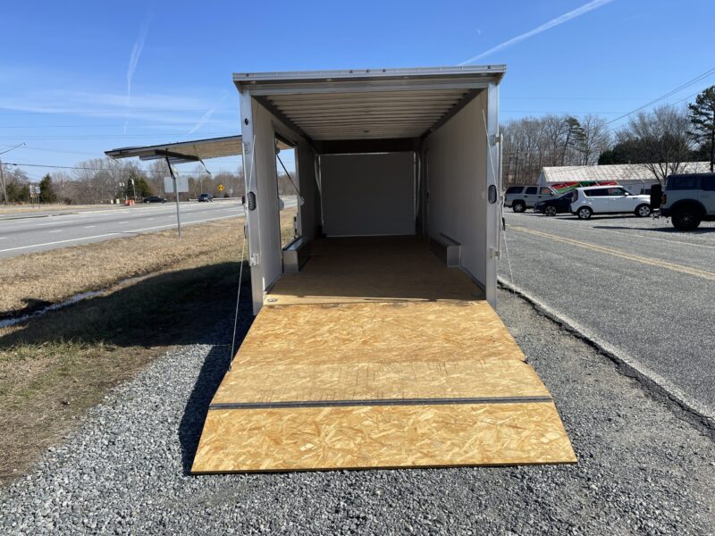 2024 Stealth Aluminum 8.5x24 Enclosed Trailer Flat Nose Ramp Torsion 10K GVWR - - Image 4