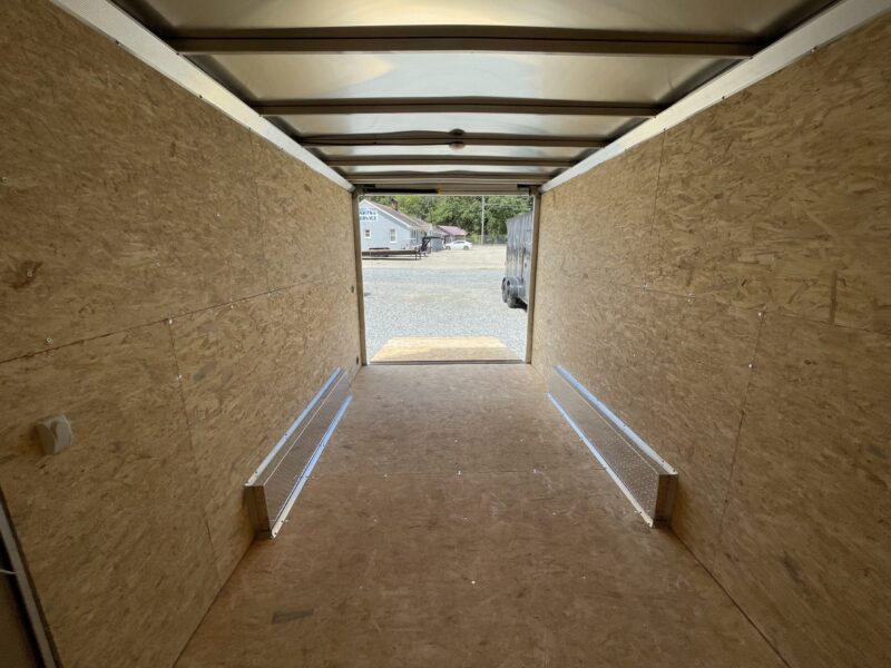2024 Stealth 7.5x16 Enclosed Aluminum Slant-V Ramp 7K GVWR Upgrade to Spider Mags - Image 8