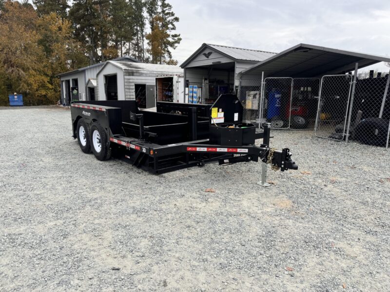 2024 Air-Tow 3D-12 6X12 Dump Drop Deck Trailer 15K GVWR - - Image 4