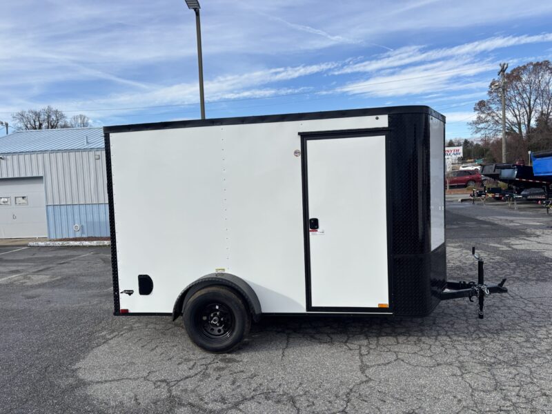2025 Arising Industries 6x10 Enclosed Trailer Blackout STD Ramp 3K GVWR - Image 3