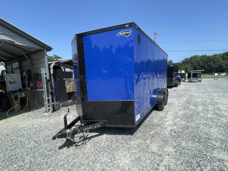 2025 Quality Cargo 7x16 Enclosed DEL Slant-V Ramp 7K - - Image 13