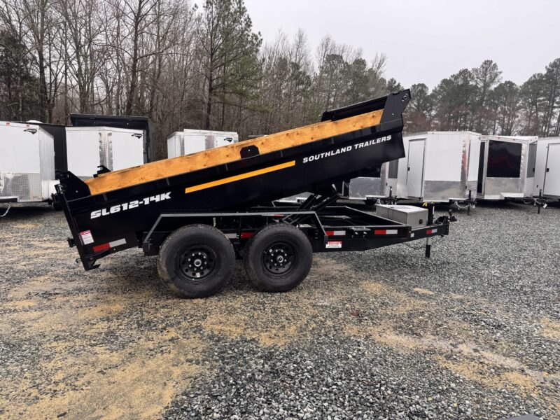 2025 Southland SL612-14K 6x12 Dump Trailer 2' Sides 15K GVWR - Image 8