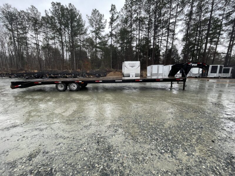 2022 MP Custom Trailers 8.5x40 Gooseneck Deckover Equipment Trailer 12K GVWR - - Image 12