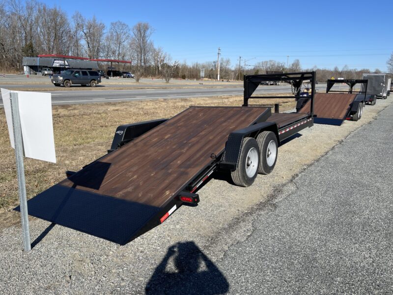 2024 Quality of OH 7x24 Gooseneck Equipment Trailer 60/40 Tilt 17K GVWR - - Image 7