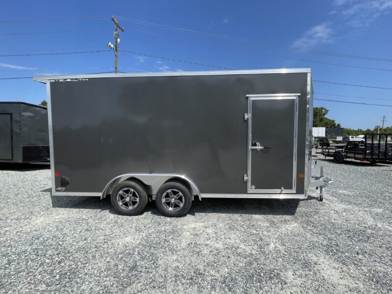 2024 Stealth 7.5x16 Enclosed Aluminum Slant-V Ramp 7K GVWR Upgrade to Spider Mags - Image 2