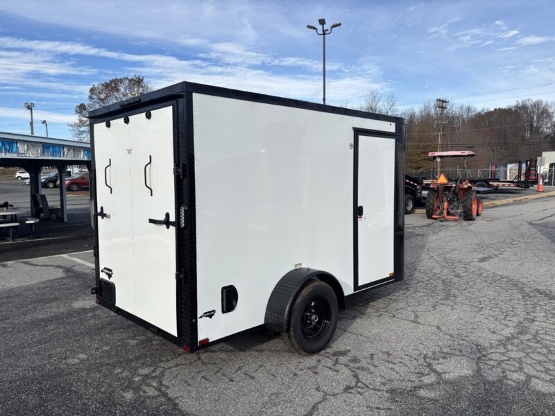 2025 Arising Industries 6x10 Enclosed Trailer Blackout STD Ramp 3K GVWR - Image 9