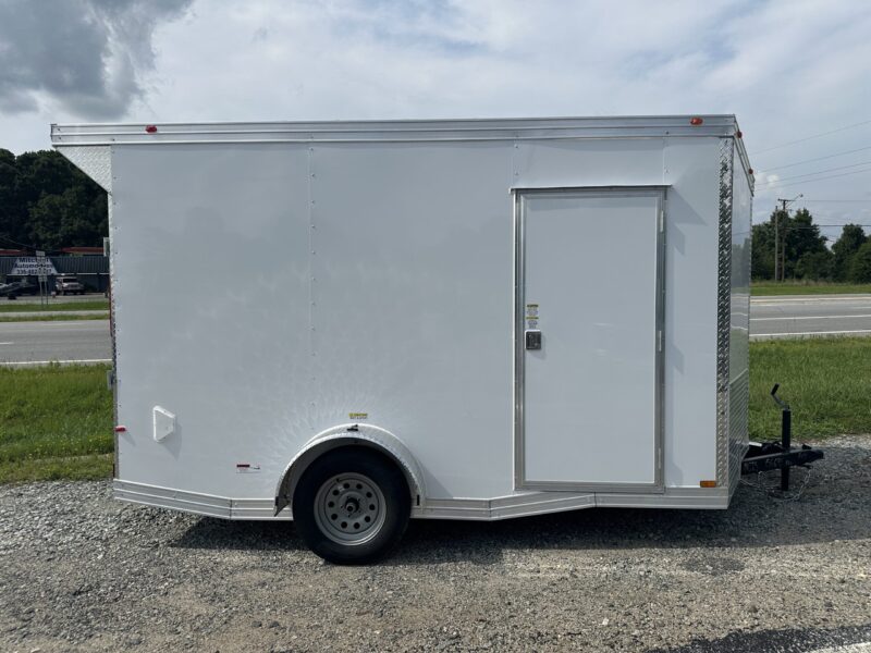 2025 Cynergy 7x12 Enclosed Trailer DEL Slant-V Ramp 3.5K GVWR - - Image 2