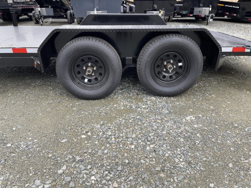 2025 Nolan 7x16 Car Hauler Trailer Metal Deck 7K GVWR - - Image 2