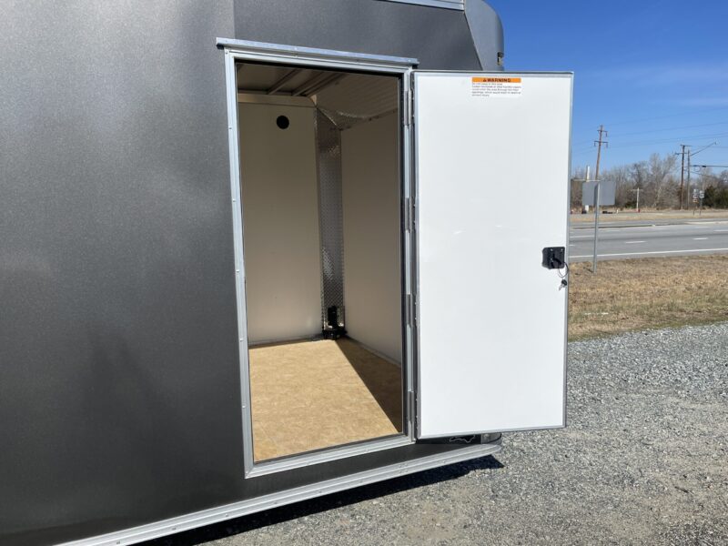 2024 Stealth Aluminum 8.5x24 Enclosed Trailer Flat Nose Ramp Torsion 10K GVWR - - Image 8