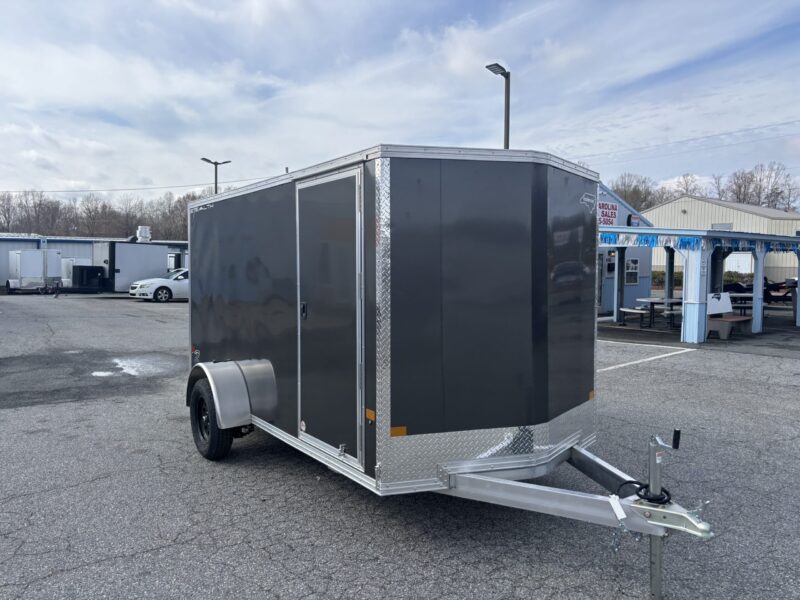 2025 Cargo Pro 6x12 Aluminum Enclosed Trailer Slant V Ramp 3K GVWR