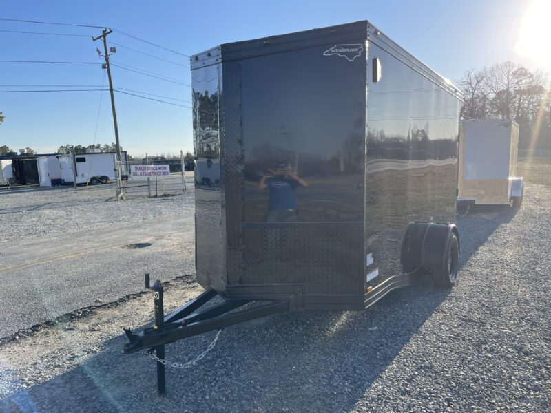 2025 Cynergy 6x12 Enclosed Trailer Pro Series Slant-V Ramp 3K GVWR -