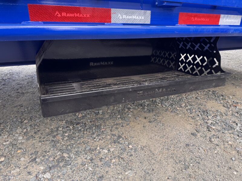 2025 RawMaxx HTX 8.5x40 Gooseneck Deckover Equipment Trailer 11' Hydraulic Tail 24K GVWR - Image 7