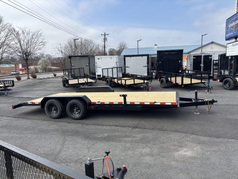 2025 Nolan Manufacturing 7x20 Car Hauler Trailer Wood Deck 7K GVWR - - Image 5