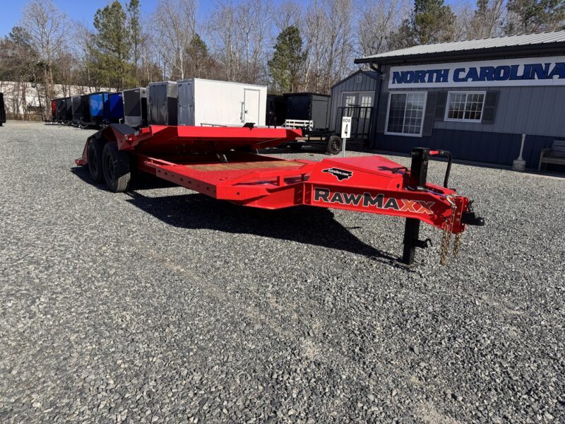 2025 RawMaxx GTX 8.5x22 Equipment Trailer 60/40 Tilt 16K GVWR - Image 9