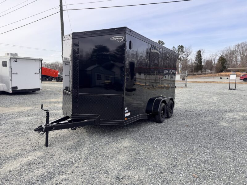 2025 Cynergy 7x14 Enclosed Trailer Pro Series Slant-V Blackout Ramp 7K GVWR