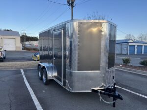 2025 Arising Industries 6x12 Enclosed Trailer STD Ramp 7K GVWR