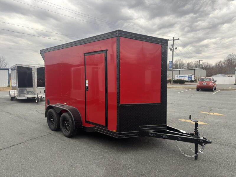 2025 Cynergy 6x12 Enclosed Trailer Pro Series Slant-V Nose Ramp 7K GVWR - Image 5