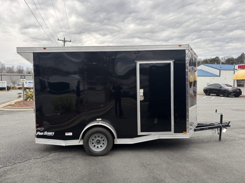 2025 Cynergy 6x12 Enclosed Trailer Pro Series Slant-V Ramp 3K GVWR