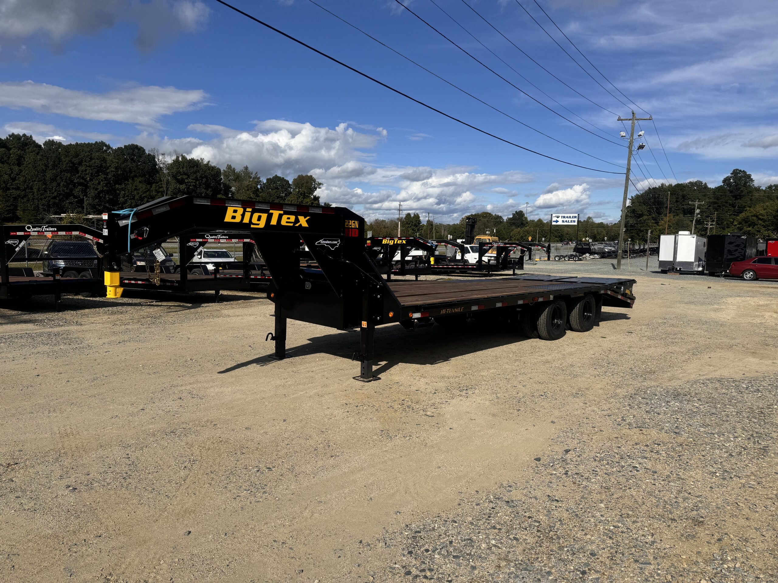 2025 Big Tex 22GN 8.5x25 Gooseneck Deckover Equipment Trailer Mega Ramps 24K GVWR for sale in Thomasville