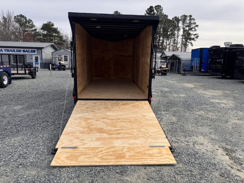 2025 Cynergy 7x14 Enclosed Trailer Pro Series Slant-V Blackout Ramp 7K GVWR - Image 7