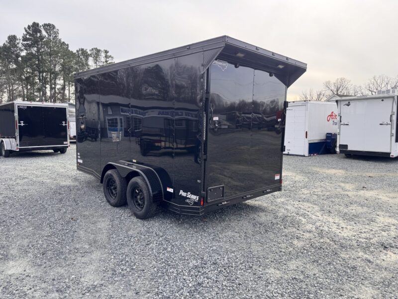 2025 Cynergy 7x14 Enclosed Trailer Pro Series Slant-V Blackout Ramp 7K GVWR - Image 5