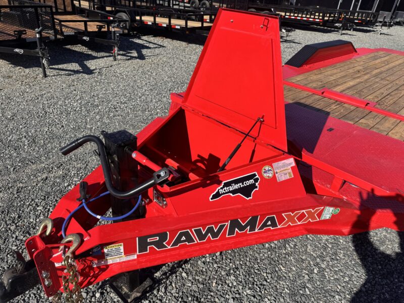 2025 RawMaxx GTX 8.5x22 Equipment Trailer 60/40 Tilt 16K GVWR - Image 11