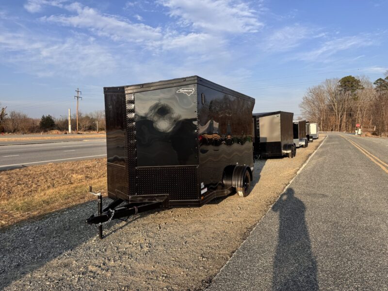 2025 Cynergy 7x12 Enclosed Trailer Pro Series Slant-V Nose 3K GVWR