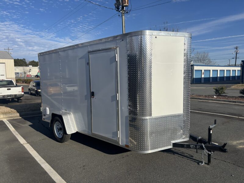 2025 Arising Industries 6x12 Enclosed Trailer STD Ramp 3K GVWR -