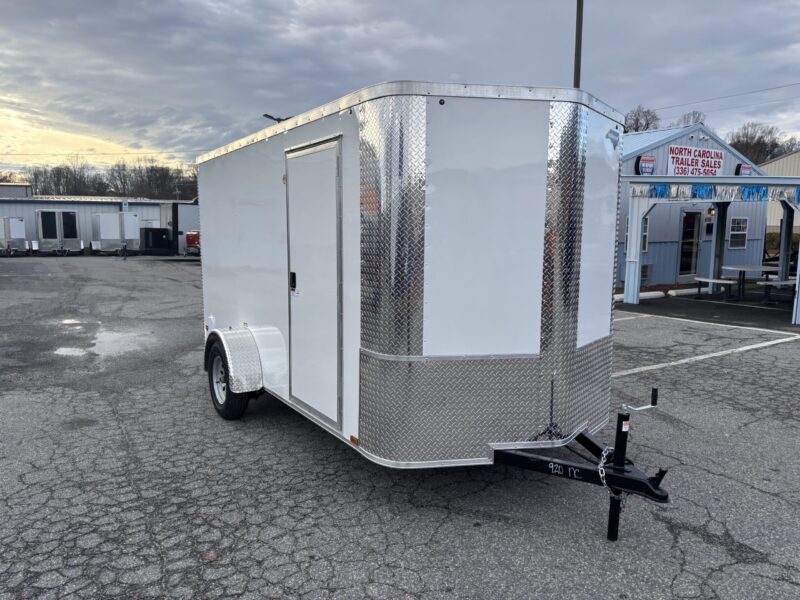 2025 Arising Industries 6x12 Enclosed Trailer STD Ramp 3K GVWR
