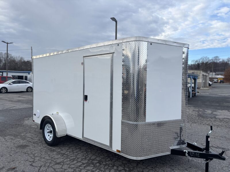2025 Arising Industries 7x12 Enclosed Trailer STD Ramp 3.5K GVWR -