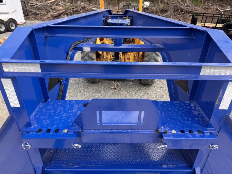 2025 RawMaxx HTX 8.5x40 Gooseneck Deckover Equipment Trailer 11' Hydraulic Tail 24K GVWR - Image 13