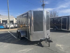 2025 Arising Industries 6x12 Enclosed Trailer STD Ramp 7K GVWR