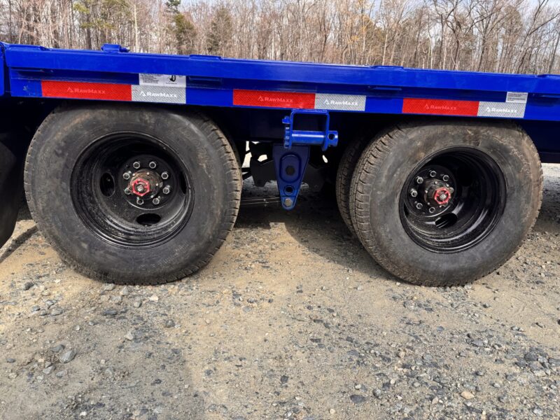 2025 RawMaxx HTX 8.5x40 Gooseneck Deckover Equipment Trailer 11' Hydraulic Tail 24K GVWR - Image 12