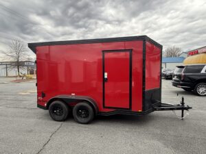 2025 Cynergy 6x12 Enclosed Trailer Pro Series Slant-V Nose Ramp 7K GVWR