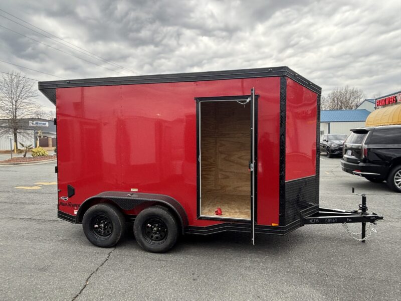 2025 Cynergy 6x12 Enclosed Trailer Pro Series Slant-V Nose Ramp 7K GVWR - Image 4