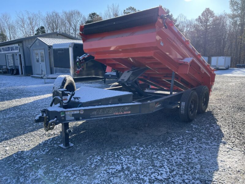 2025 Horizon HZ7 7x12 Dump Trailer 2' sides 15K GVWR for sale in Thomasville